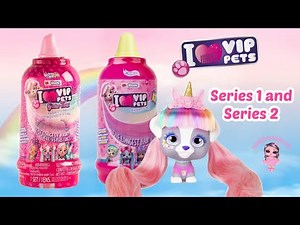 VIP Pets Series 1 and Series 2 Glitter Twist