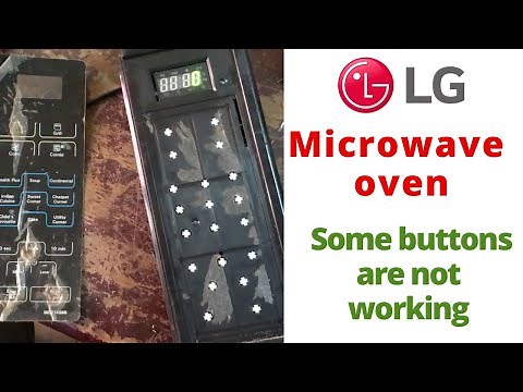 Lg microwave touch pad Repairing ||