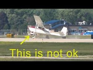 Aircraft incident: Bouncing With A Taildragger