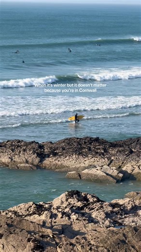 The best place to be, all year round 🌊✨🐚 #Cornwall #UKHoliday