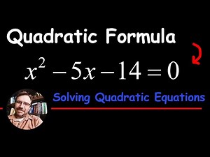 How to Solve Using the Quadratic Formula
