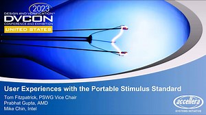 User Experiences with the Portable Stimulus Standard