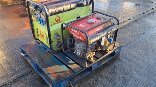 Pramac P4500 230Volt Generator, Single Cylinder Engine, United Power GG3300 230Volt Generator, Single... - 140503709 - 140503709
