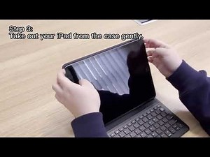 How to Remove iPad from Inateck keyboard BK2006