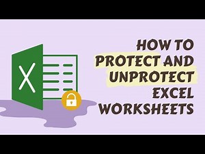 HOW TO PROTECT AND UNPROTECT EXCEL WORKSHEET