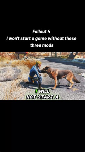 Three Fallout 4 mods I will not start without! #fallout4 #fallout4mods #gaming