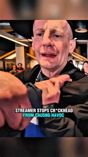 Streamer Stops DRUNK HOMELESS GUY From Causing Havoc 😳