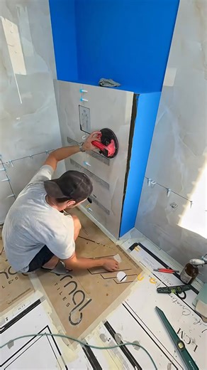 INSTALLATION BOX, fabrication PROCESS repair renovation to do part 13 #bathroom #home #how #do-it-yourself | Fenali Craft