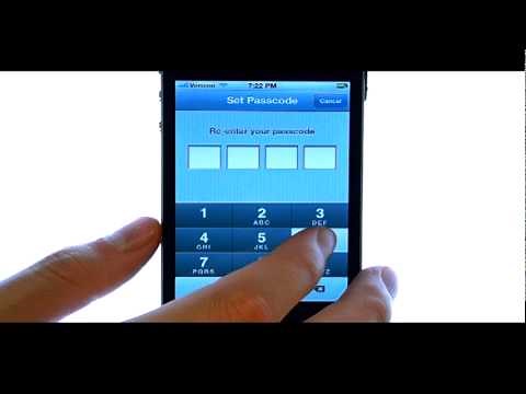 How Do I Add A Lock Code To My Apple iPhone 4S?