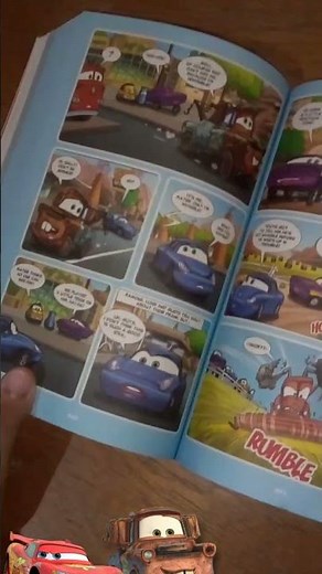 Disney Pixar Cars Comics Treasury book