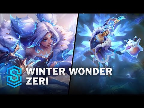 Winter Wonder Zeri Skin Spotlight - Pre-Release - PBE Preview - League of Legends