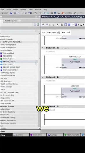 How Multi Instance Organizes Your Motors #shorts #tiaportal