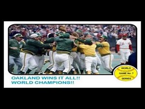 1972 World Series Game 7 Radio