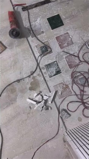 Marble Inlay Floor Design for a Master Bathroom