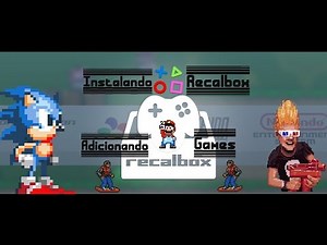 Instalando o RECALBOX configurando e adicionando GAMES.|Raspberry PI|