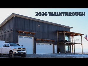 2026 Walkthrough Of My 60x40 Barndominium/Shop House