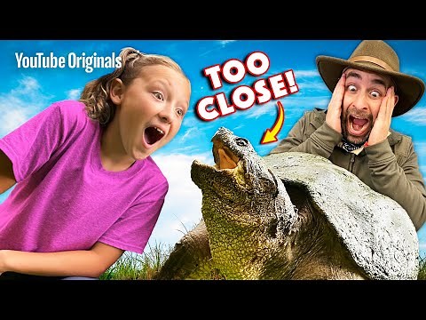 ANGRY Snapping Turtles with Coyote Peterson!