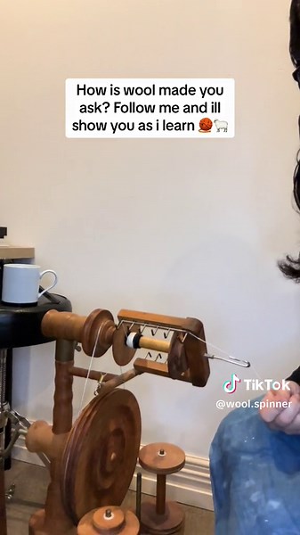 How is wool made? Follow me and ill show you as i learn 🧶🐑 #asmr #asmrsounds #quiet #handspinner #handspun #wool #sheep #alpaccas #handmade #hobbies #hobby #craft #art #fibreart #fibreartist #crochet #spinningwool #knitting #knittok #crochettok #naturalfibre #followme #wool #perth #westernaustralia #spinning