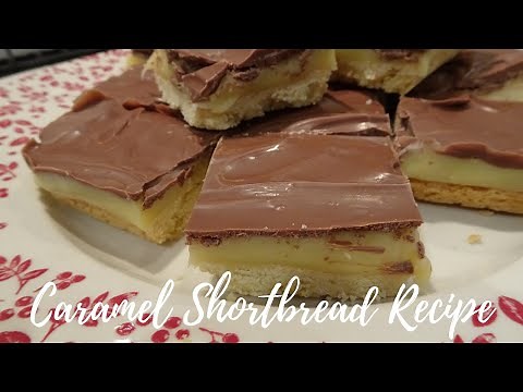 CARAMEL SHORTBREAD RECIPE | MILLIONAIRE'S SHORTBREAD