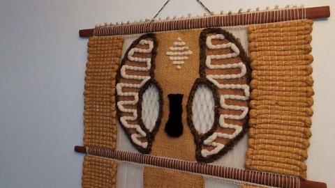 Vintage Macrame Wall Hanging Don Freedman Owl Home Decor Handmade 1970s - Etsy