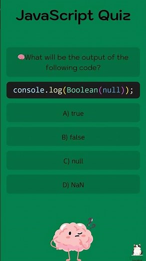 🧠Quiz: What will be the output of the following code?