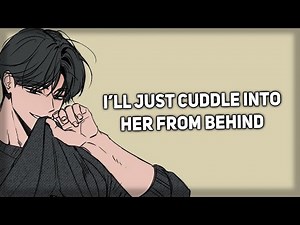 Tired boyfriend wakes you up and cuddles behind you [Sleep Aid] [ASMR Boyfriend]