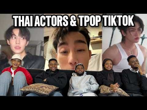 Our Reaction To THAI ACTORS AND T-POP TIKTOK