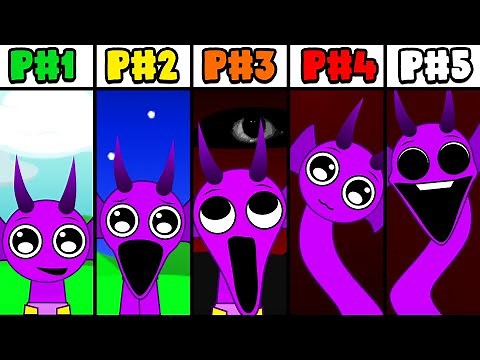 All Babies Phases in Incredibox Sprunki! Phase 1 VS Phase 2 VS Phase 3 VS Phase 4 VS Phase 5