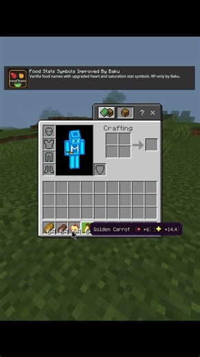 cool add-ons for Minecraft bedrock/PE part.77 | food stats #addon #minecraft #food #shorts