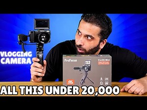 PROFOCUS 4K Vlog Mini Camera unboxing & Review | Born Creator