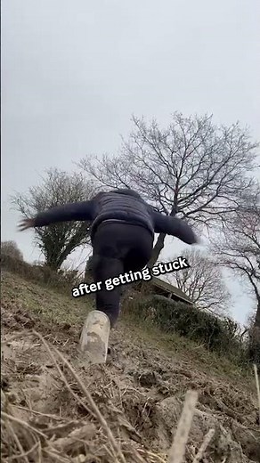 Girl Faceplants Mud After Getting Stuck 😂