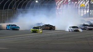 IT'S THE BIG ONE AT DAYTONA! Multiple cars collected in this crash. #NASCAR | NBC and Peacock | NASCAR on USA