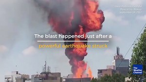A powerful earthquake might have caused this big explosion | The Weather Channel