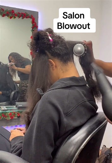 Cosmetology School Blowout Tutorial & Client Fun