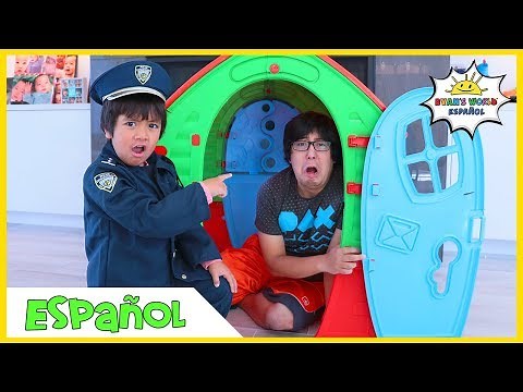 Ryan Pretende a Jugar Ayudando a Papá a Aprender buenos hábitos para Niños