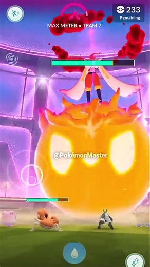 Let’s GO!! Got Gigantamax Cinderace in (Pokemon GO)#Pokemongo #pokemongotrainer #pokemongoshiny #pokemongodaily #shiny