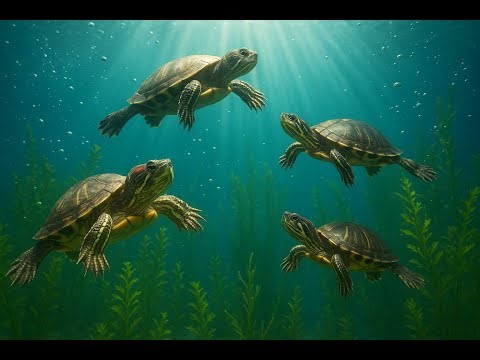 Turtle Meditation Live – Gentle Water for Deep Sleep & Calm