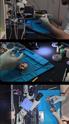 iPhone 16 Pro back cover replacement #smartphone #iphone #apple #repair r