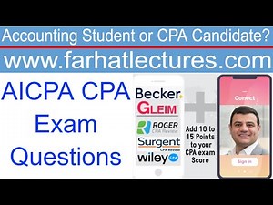 AICPA CPA Exam Questions : FAR