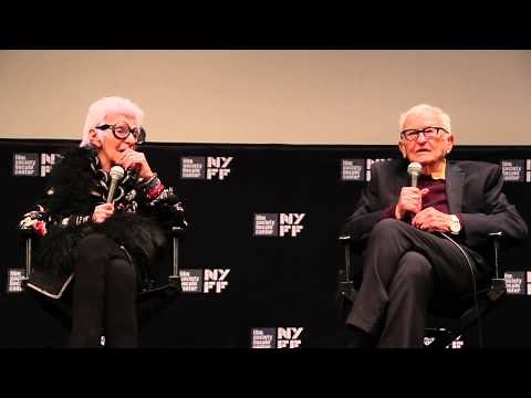 NYFF52: "Iris" Q&A | Albert Maysles & Iris Apfel