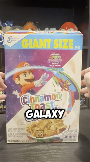 Super Mario Galaxy Cinnamon Toast Crunch! #mario #nintendo #gaming