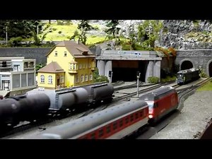 Modellbahn HO SBB & BLS Fahrbetrieb