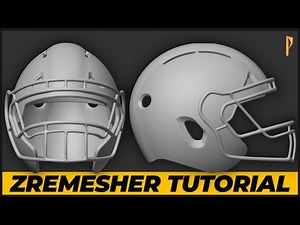 Zremesher Workflow in Cinema 4D | Hard Surface Modeling Tutorial
