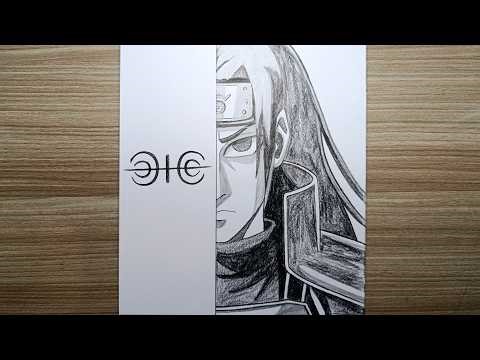 How to Draw Hashirama Senju Easy for Beginners || Anime Drawing Tutorials || The First Hokage