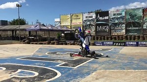 Okay get to finally try the wheelie device on my Yamaha YZ250Fx and it’s a lot of fun! However learning the coordination of controls is challenging. So it’ll take time and more than one session to really learn it. So how about bring your production bike and you rent the wheelie device? let me know if you’re interseted. #mmfacademy #passionandpurpose | Sam Tamayo
