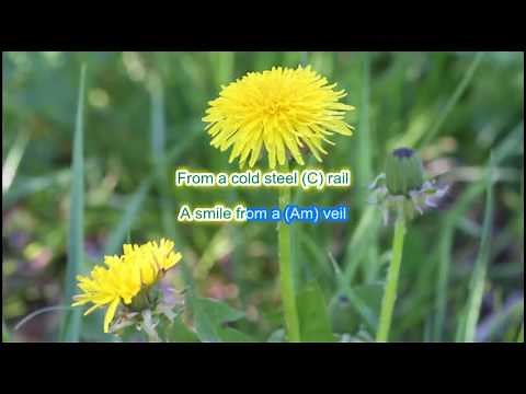 Pink Floyd - "Wish you were Here" play along with scrolling guitar chords and lyrics