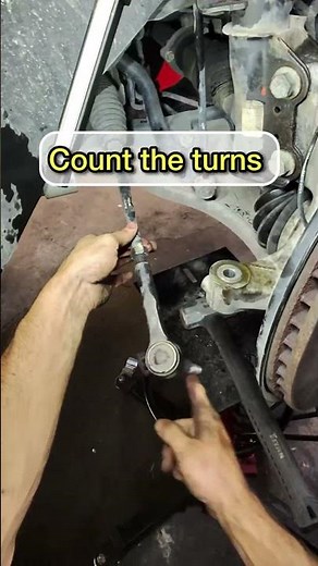 Easy steps to replace your tie rods no alignment needed#Oneeyedgarage#automotive#autorepair#mechanic