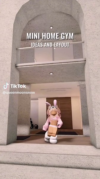 Home Gym Ideas: Decal and Layout Inspiration for Bloxburg