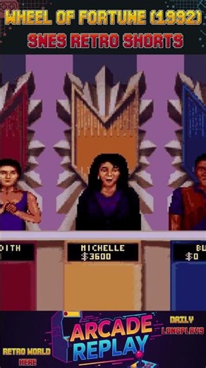 🎮 Wheel of Fortune (1992) – SNES Retro Shorts #retroshorts #snes