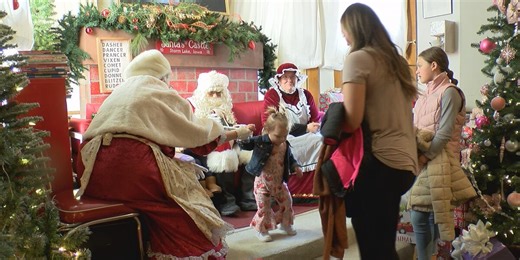 Santa’s Castle opens for the season bringing the Christmas spirit to life for the holidays